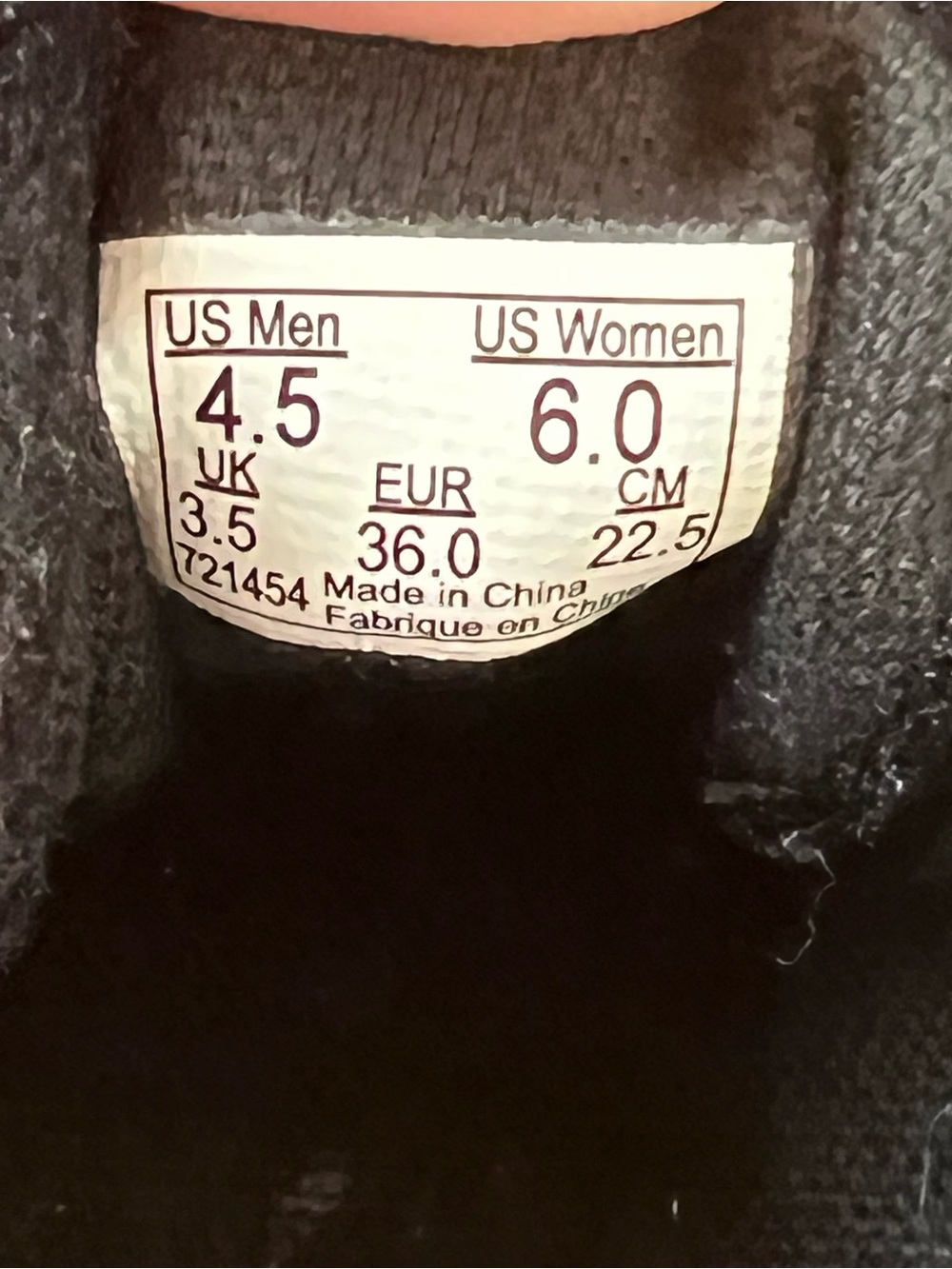 NWOT Vans Old Skool Triple Black Crushed Velvet Sneakers in Women's 6 - Picture 8 of 9